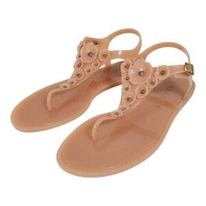 Coach Tea Rose Multi Jelly Sandal - Great Condition - 8.5 Women